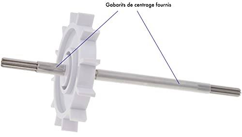 Turbine sur axe dentelé Adaptable Haute Qualité pour Polaris 280 180. Poulie d'entrainement sur Arbre Moteur. Axe de Transmission C86 - Lodd Pool